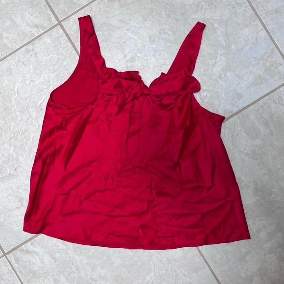 Victoria’s Secret red satin bow-back tank and shorts lingerie set - Picture 6 of 6